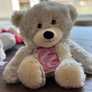 Warmies Gray Marshmallow Bear